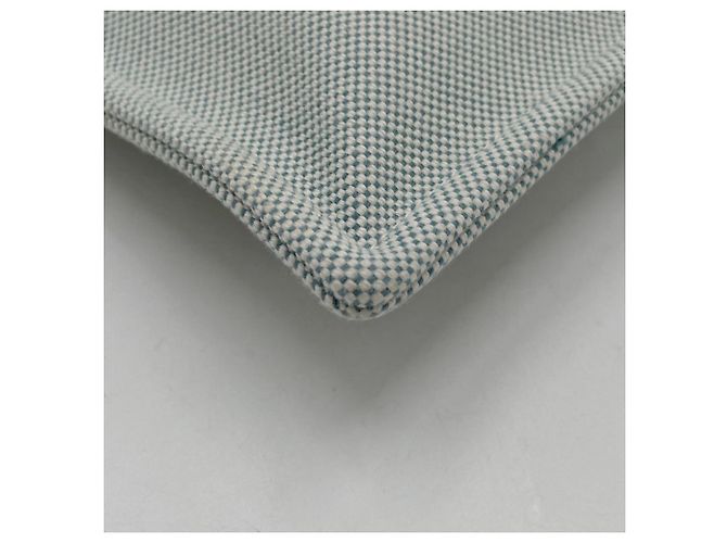 Hermès HERMES Hermes Pouch H Tissage Flat Blue Bag Blau - Ansicht 4