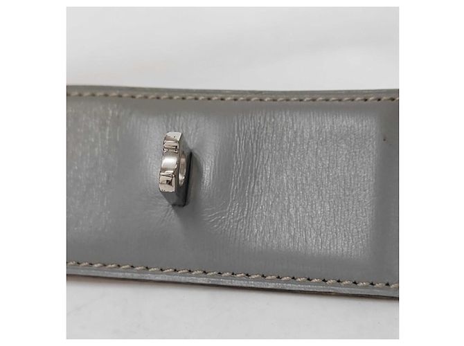Hermès HERMES Ledergürtel für Damen - Collier de Chien Blau - Ansicht 5