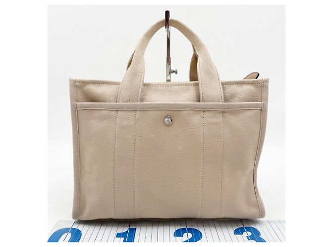 Borsa Tote Cargo COACH CP158 Beige - vista 2