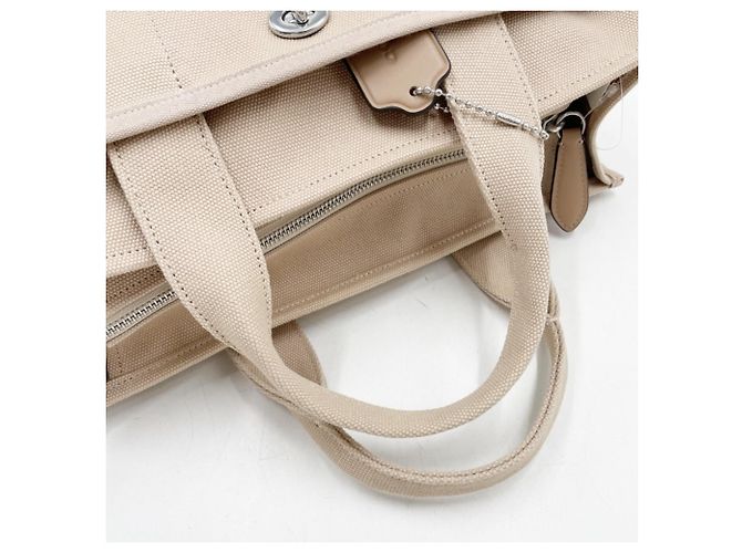 Borsa Tote Cargo COACH CP158 Beige - vista 5