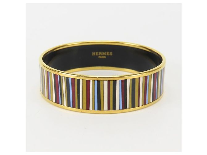 Hermès Bracciale in smalto multicolore Hermes - vista 3