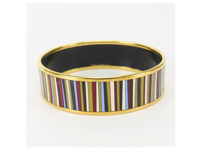 Hermès Bracciale in smalto multicolore Hermes - vista 4
