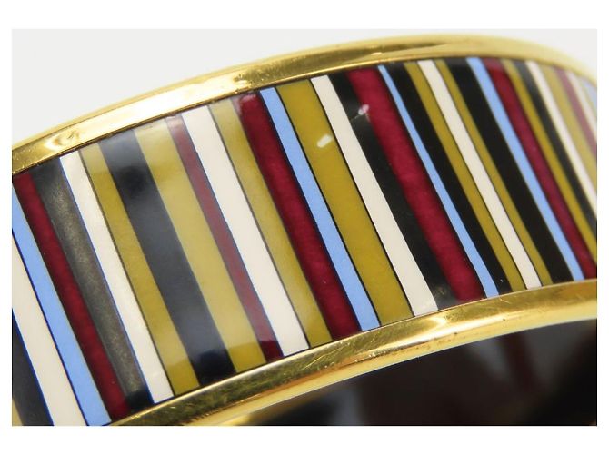 Hermès Bracciale in smalto multicolore Hermes - vista 5