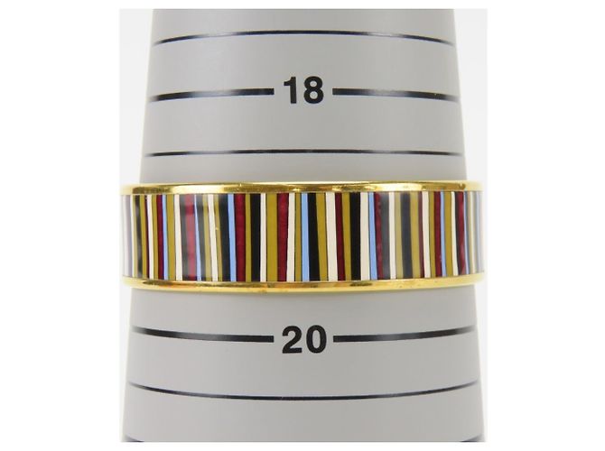 Hermès Bracciale in smalto multicolore Hermes - vista 9