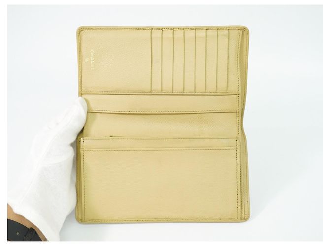 Chanel CC bifold Portemonnaie Leder medium - Ansicht 4