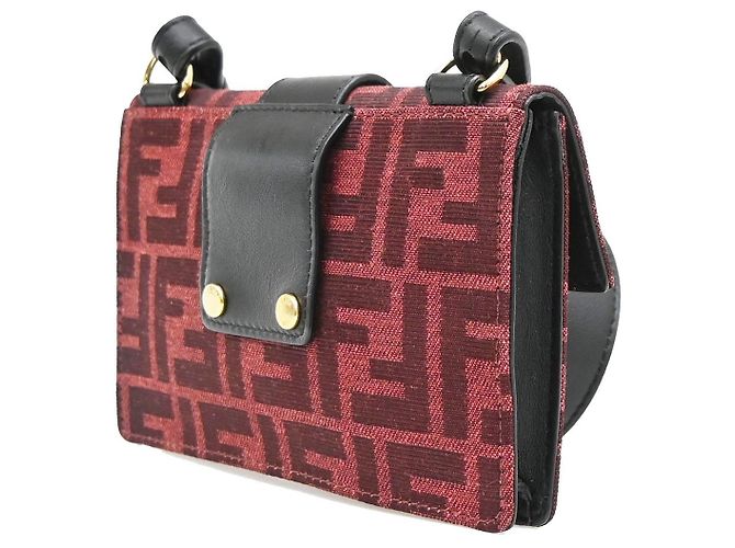 Fendi Baguette Convertible Pouch aus Zucca Canvas - Ansicht 4