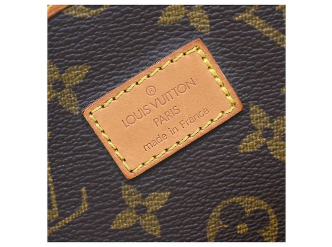 Louis Vuitton Saumur Monogram Canvas 35 Brown - view 6