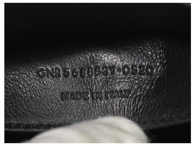 Autre Marque Saint Laurent Monogram Cabas Leather Medium Castaño - vista 6