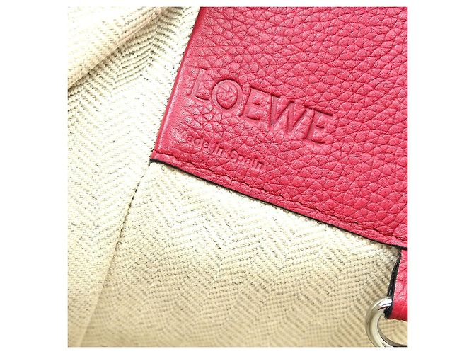 Loewe Hammock Leather Small Rose - vue 4