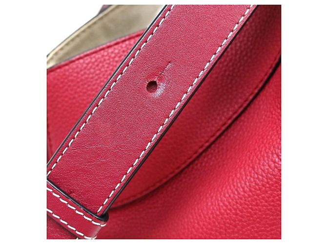 Loewe Hammock Leather Small Rose - vue 6