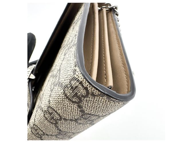 Gucci Dionysus Chain GG Coated Canvas Small Marrone - vista 6