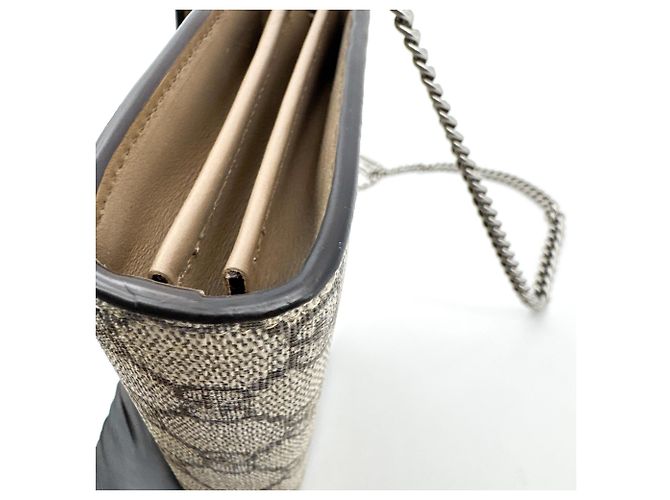 Gucci Dionysus Chain GG Coated Canvas Small Marrone - vista 7