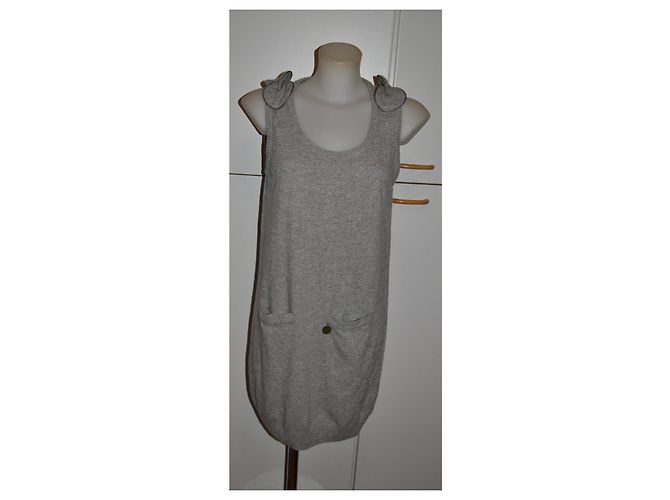 Vestido de punto gris See by Chloé - vista 2