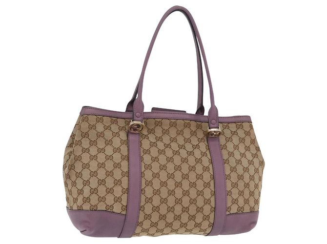 Gucci Miss GG GG Canvas with Leather Medium - vista 3