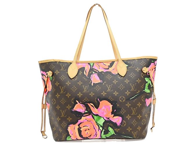 Louis Vuitton Neverfull Limited Edition Monogram Roses MM Mehrfarben - Ansicht 4