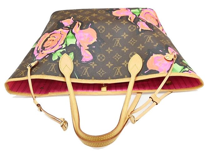 Louis Vuitton Neverfull Limited Edition Monogram Roses MM Mehrfarben - Ansicht 5
