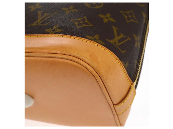 Louis Vuitton Alma Monogram Canvas PM Marrom - vista 4