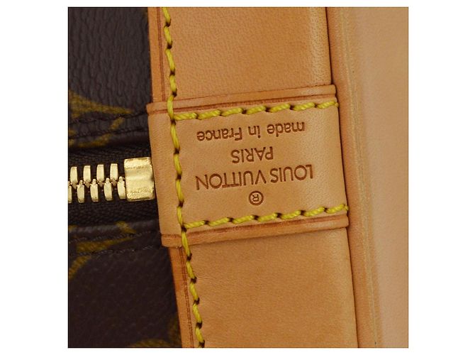 Louis Vuitton Alma Monogram Canvas PM Marrom - vista 6