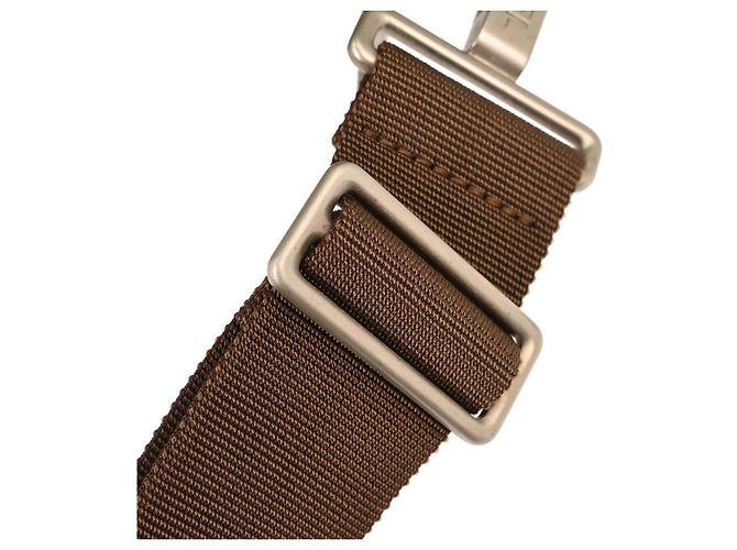 Chanel Travel Line Barrel Nylon Medium Khaki - Ansicht 6