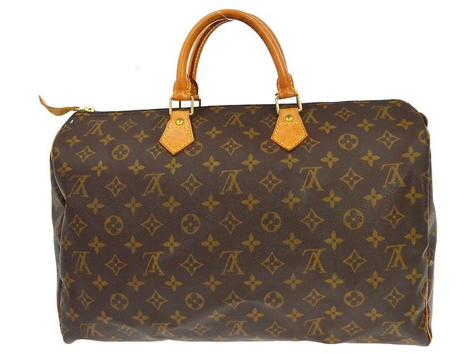 Louis Vuitton Speedy Monogram Canvas 40 Marron - vue 2