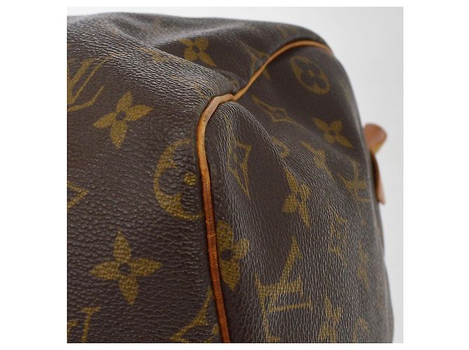 Louis Vuitton Speedy Monogram Canvas 40 Marron - vue 4
