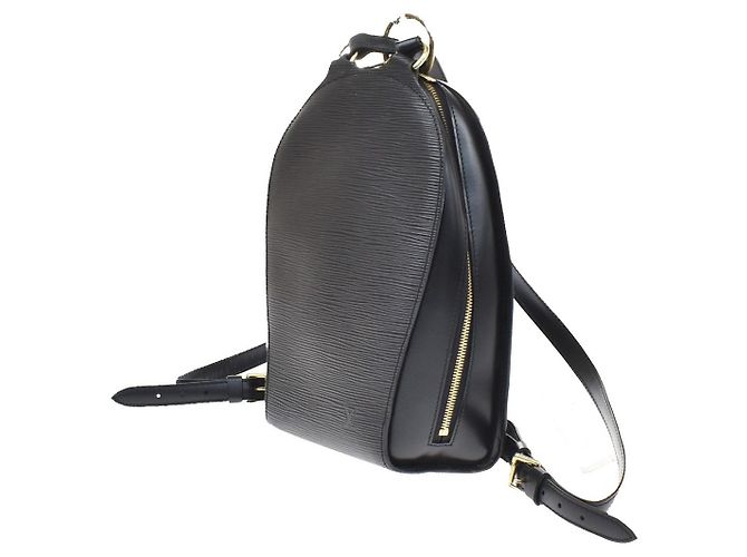 Louis Vuitton Mabillon Epi Leather Preto - vista 3