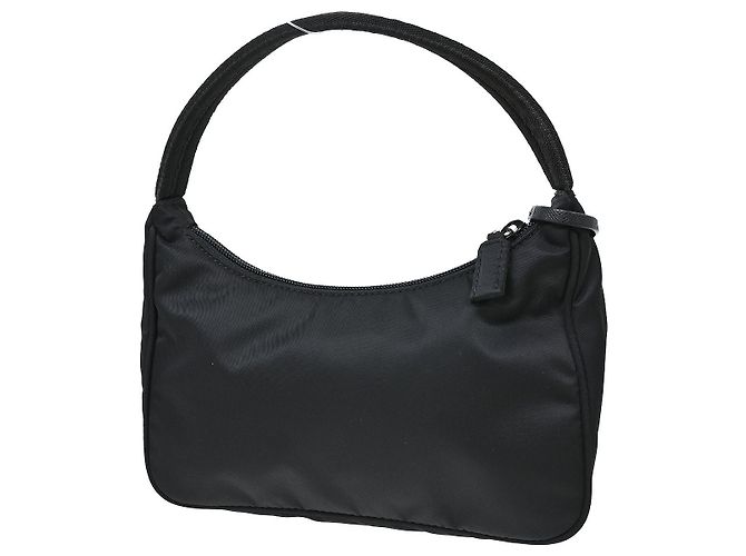 Prada Hobo Tessuto Small Preto - vista 2