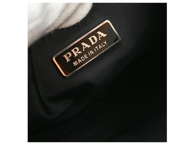 Prada Hobo Tessuto Small Preto - vista 4