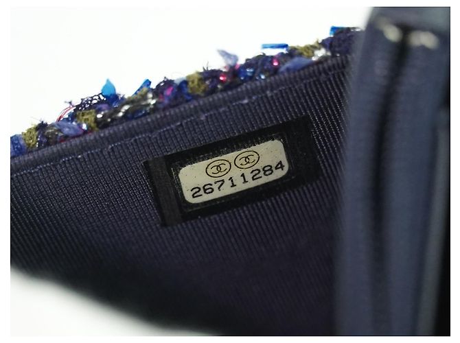 Chanel Wallet on Chain Tweed Mehrfarben - Ansicht 6
