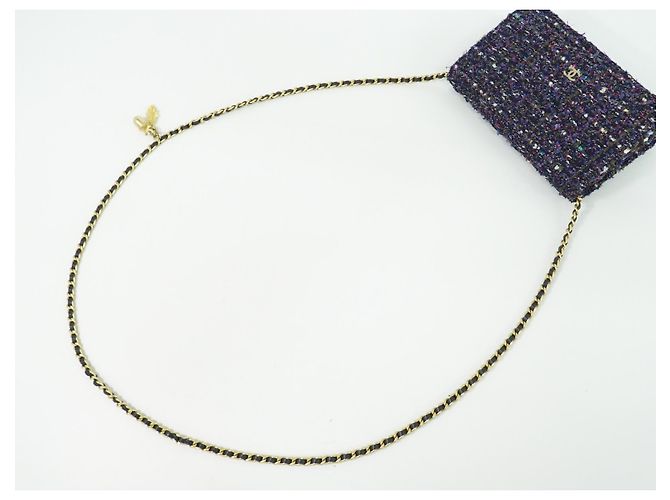 Chanel Wallet on Chain Tweed Mehrfarben - Ansicht 7