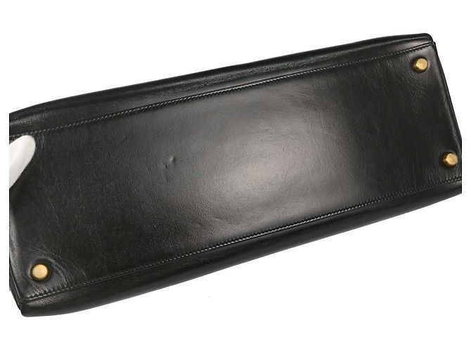 Hermès Hermes Kelly Black Box Calf with Gold Hardware 35 Preto - vista 3