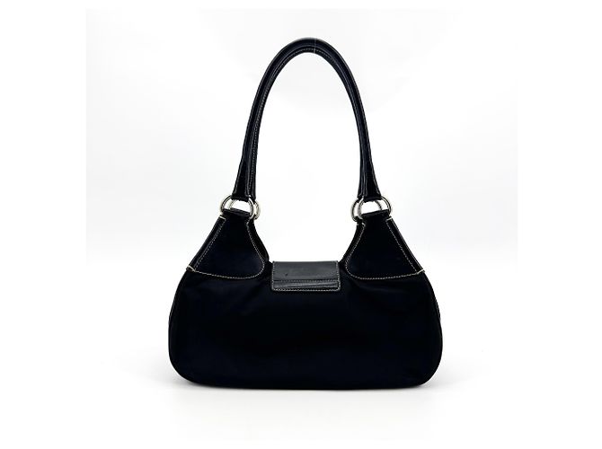 Borsa a tracolla Prada in pelle medium Nero - vista 2