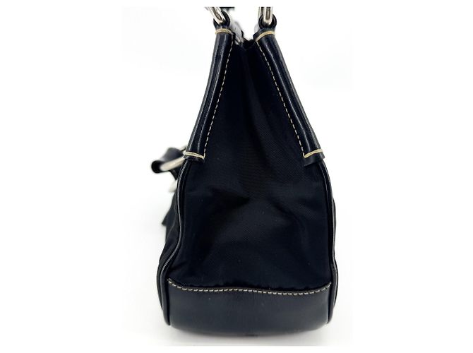 Borsa a tracolla Prada in pelle medium Nero - vista 4