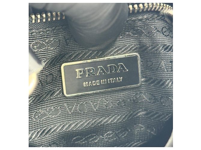 Borsa a tracolla Prada in pelle medium Nero - vista 6