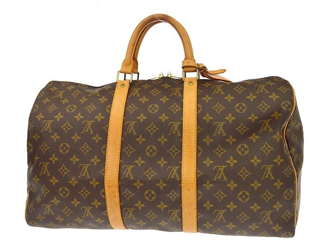 Louis Vuitton Keepall Monogram Canvas 50 Marrom - vista 2