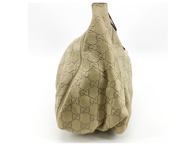 Gucci D Gold Hobo Guccissima Leather Large - vista 4