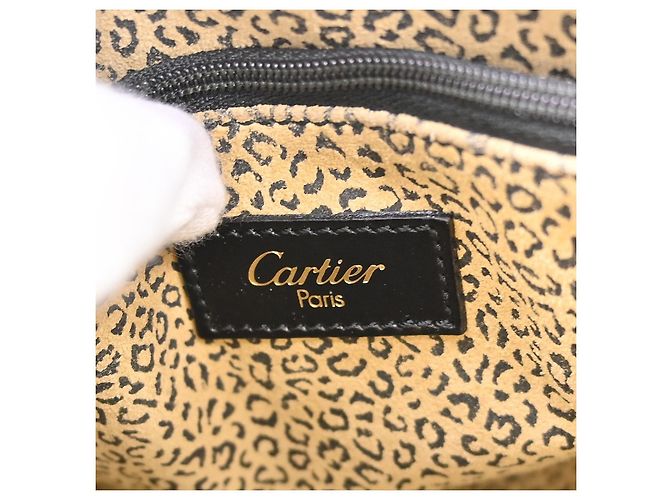 Cartier Panthère Leather Nero - vista 4