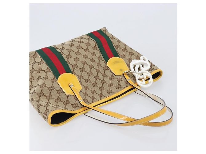 Gucci Jolie Web GG Canvas Large - vista 7