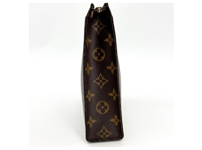 Louis Vuitton Toiletry Pouch NM Monogram Canvas Brown - view 3