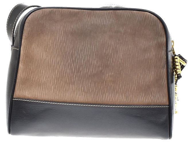 Loewe Velazquez Schultertasche aus Leder Braun - Ansicht 2