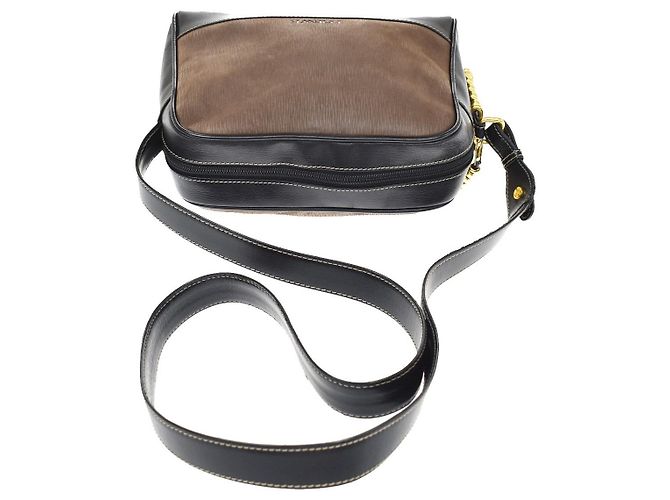 Loewe Velazquez Schultertasche aus Leder Braun - Ansicht 7
