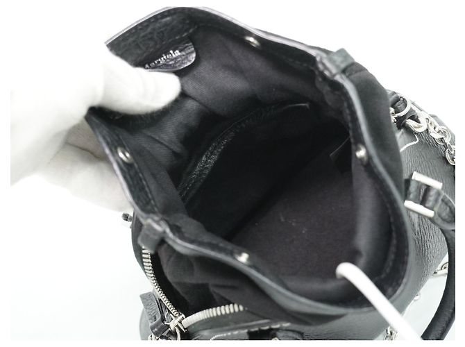 Maison Martin Margiela Maison Margiela Femme Micro Sac 5AC Leather Mini - vista 4