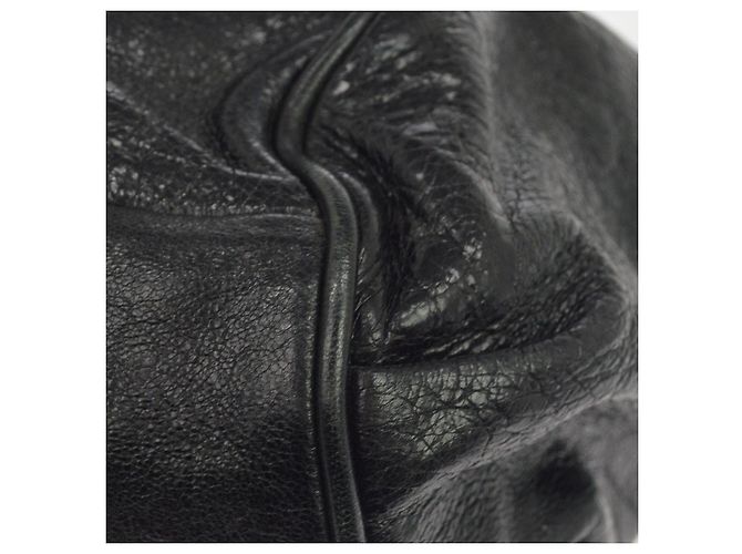 Chloé Ethel Borsa in pelle nera Nero - vista 7