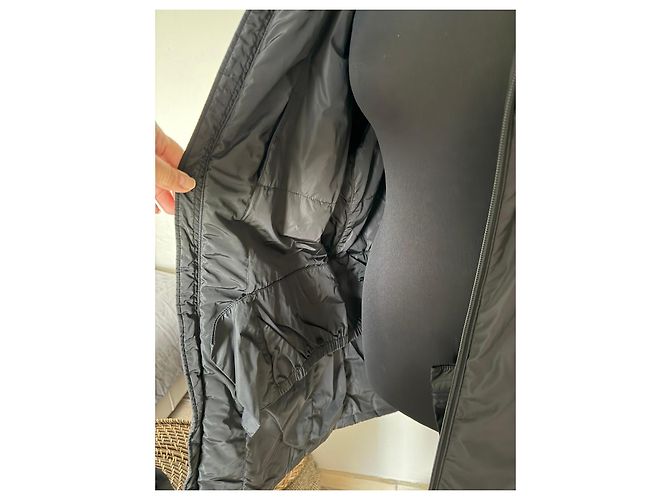 Giacca Prada nera in nylon Nero - vista 5
