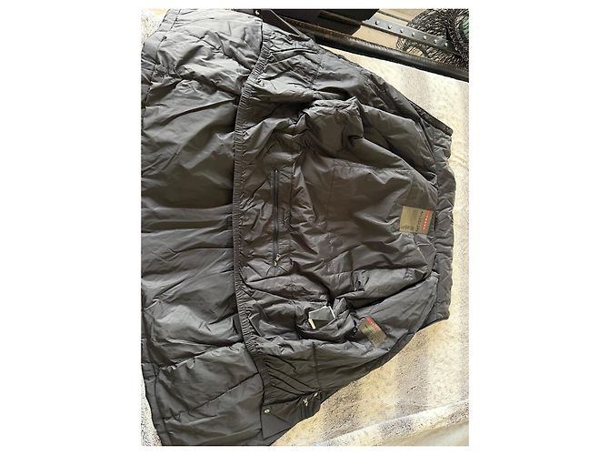 Giacca Prada nera in nylon Nero - vista 7