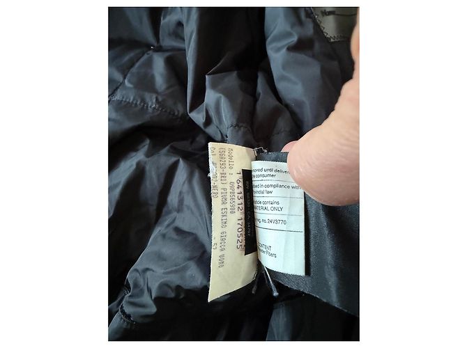 Giacca Prada nera in nylon Nero - vista 9
