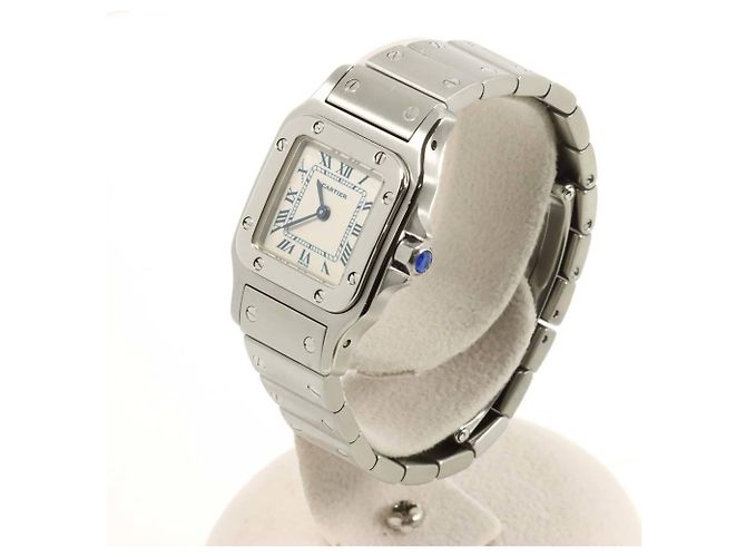 Relógio de pulso Cartier Santos Galbee para mulher, quartzo - vista 2