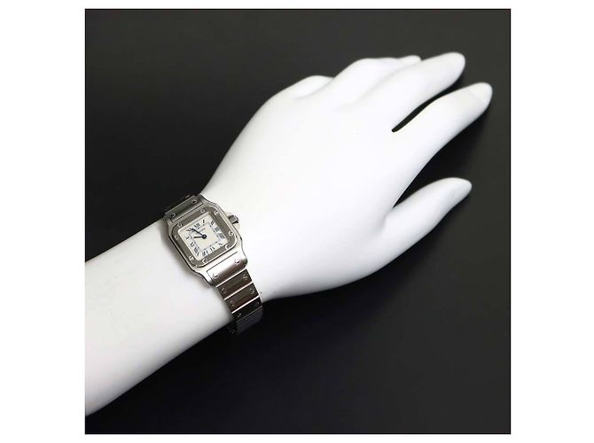 Relógio de pulso Cartier Santos Galbee para mulher, quartzo - vista 3