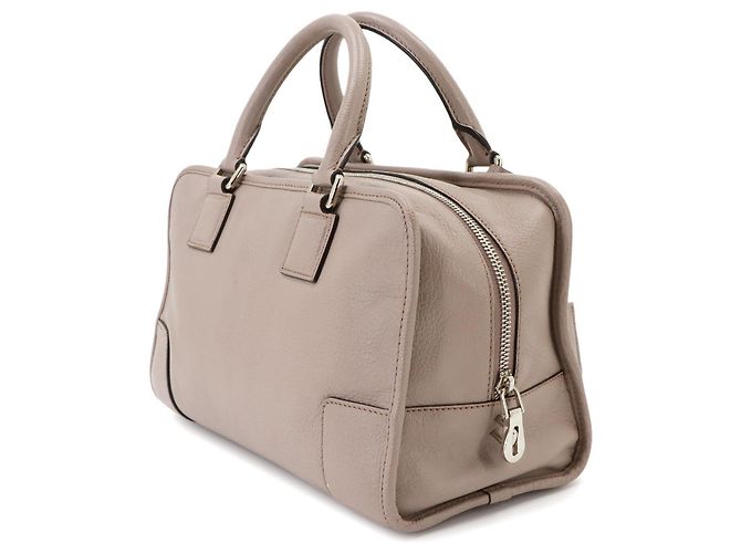 Borsa a mano Loewe Amazona 28 Beige Grigio - vista 4