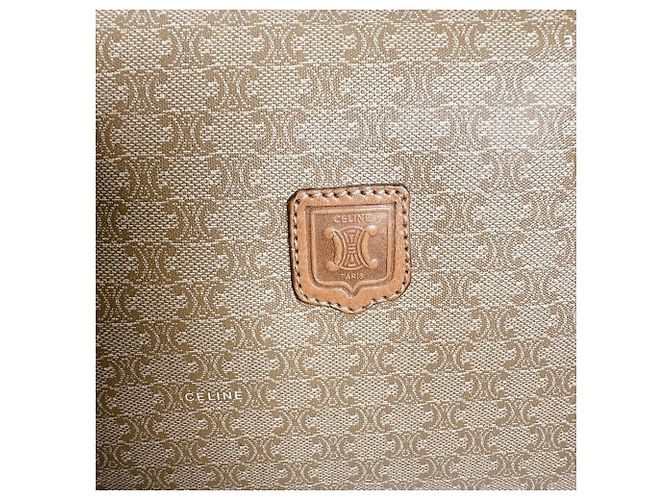 Céline Bolso Mini Celine - Triomphe Macadam Brown Castaño - vista 19